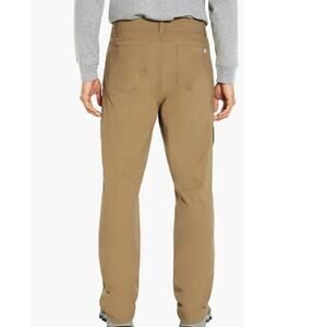 Orvis Fleece Lined Stretch Fabric Pants Men Size 40W x 32L Zipper Durable New